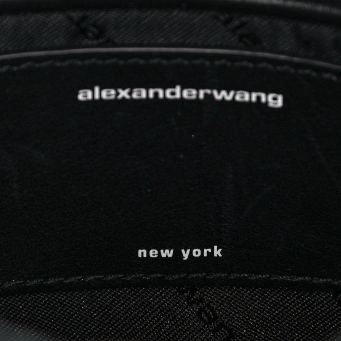 Lambskin Nylon Small Ryan Bag Black