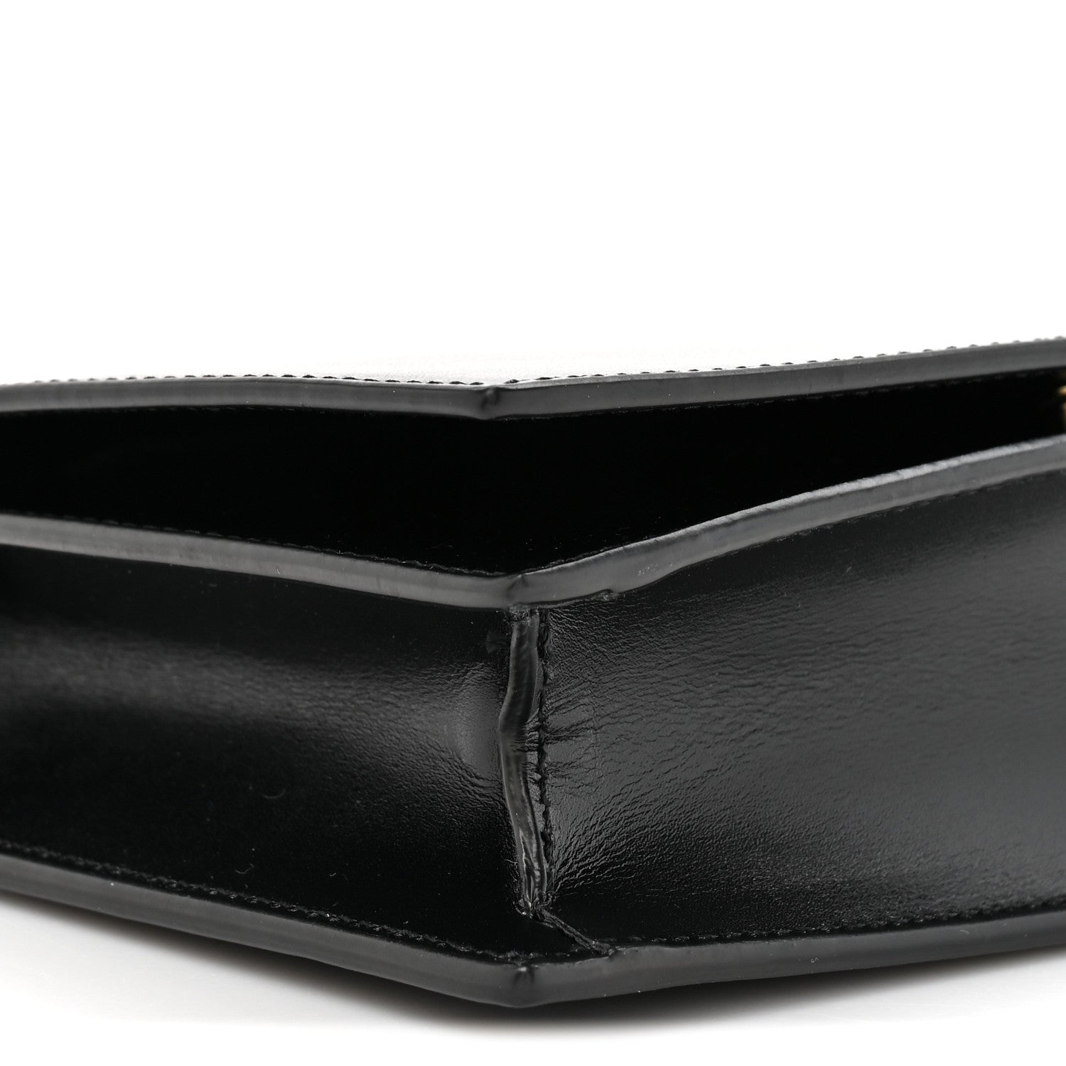 Saint Laurent Smooth Calfskin Monogram Crossbody Bag Black 10 of 10