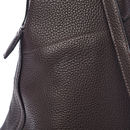 Hermes Taurillon Clemence Bolide 35 Chocolate 9 of 16