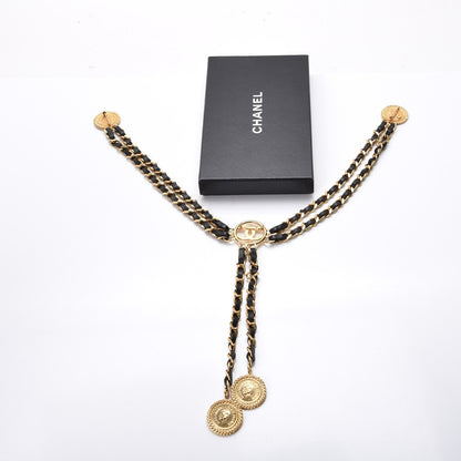 Chanel Lambskin Multi Strand Medallion Brooch Gold 7 of 7
