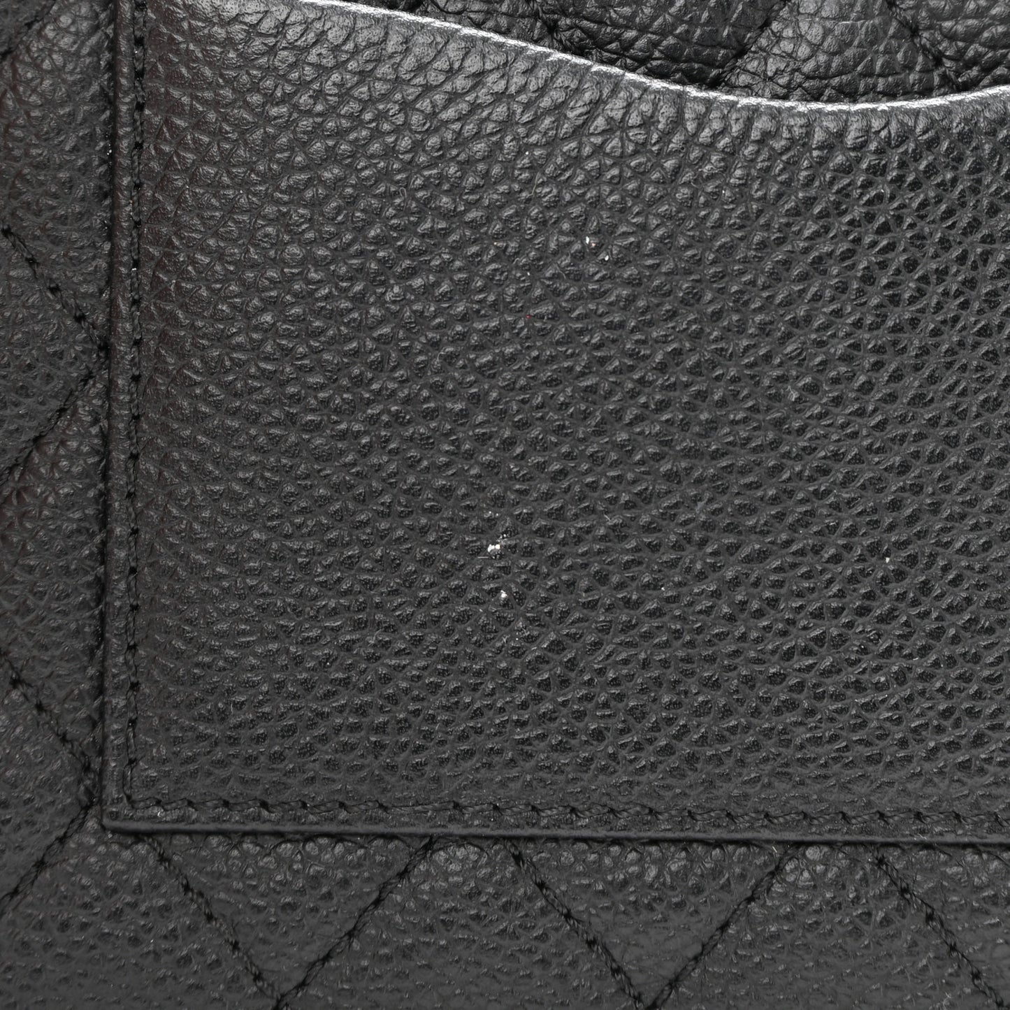 Grained Calfskin Quilted 2.55 Reissue Flap Belt Bag Clutch Black