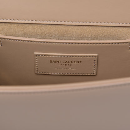 Saint Laurent Smooth Calfskin Medium Classic Monogram Kate Tassel Satchel Dark Beige 6 of 11