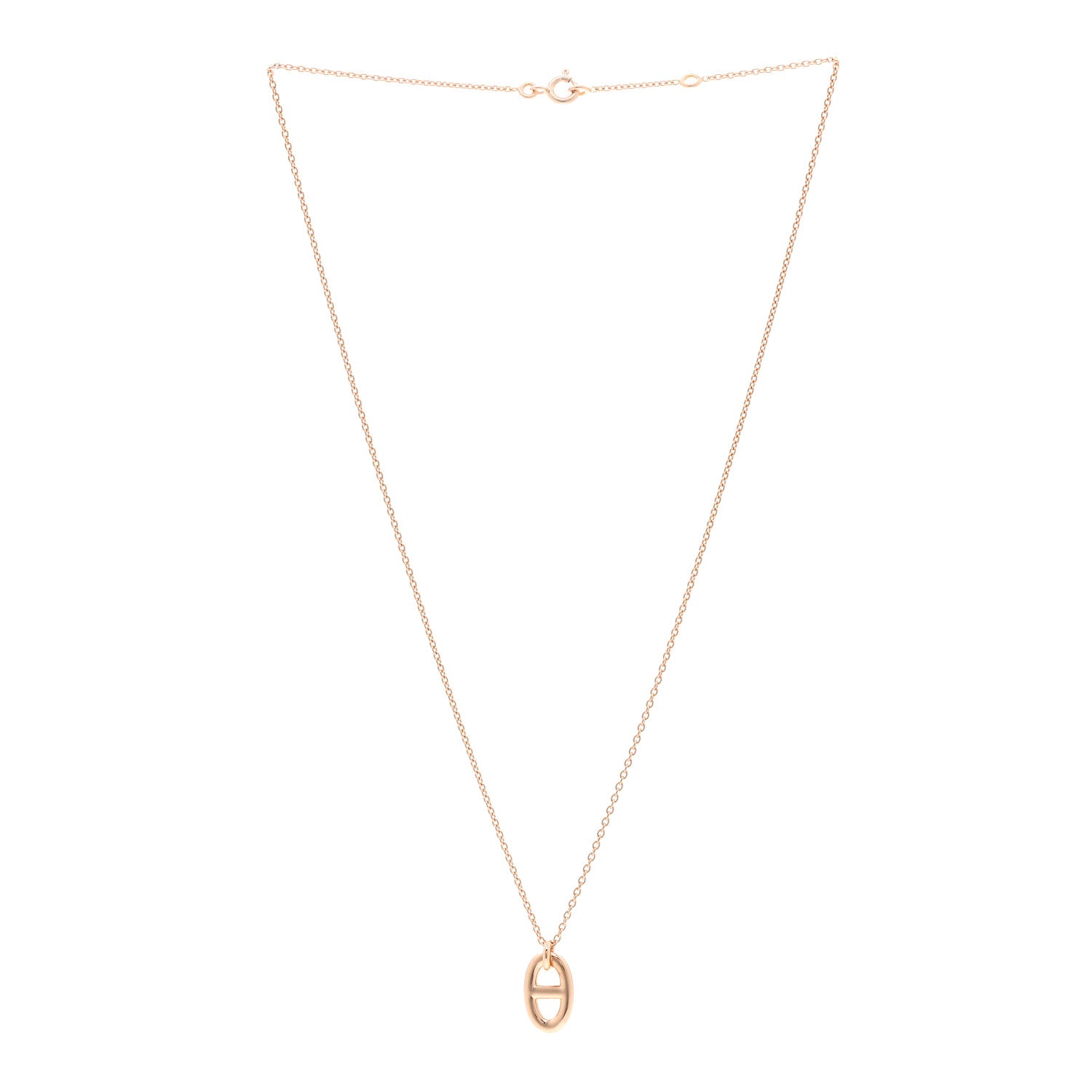 Hermes 18K Rose Gold PM Farandole Pendant Necklace 3 of 6