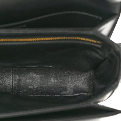 Celine Shiny Calfskin Teen Triomphe Black 11 of 11