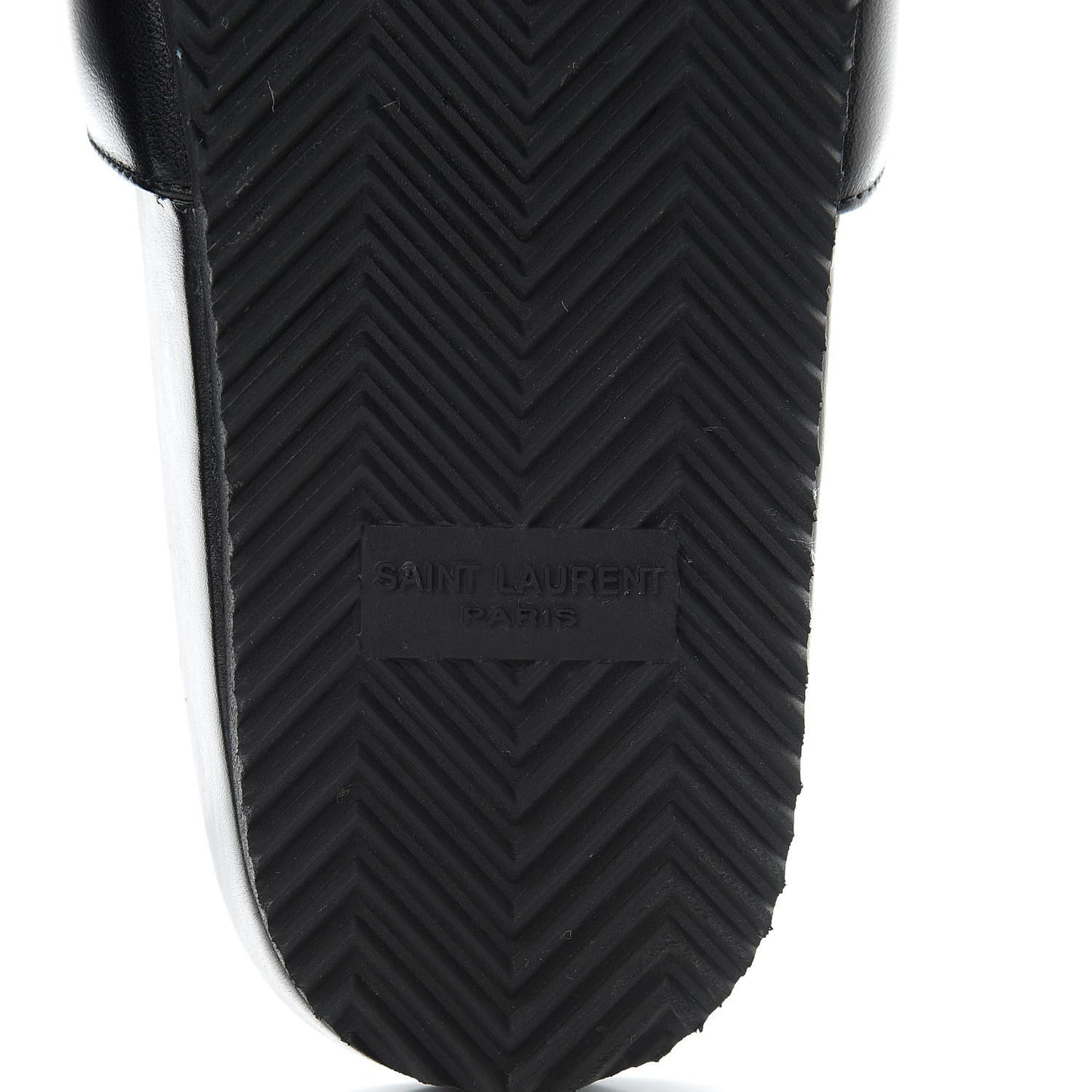 Lambskin Joan Slide Sandals 37.5 Black