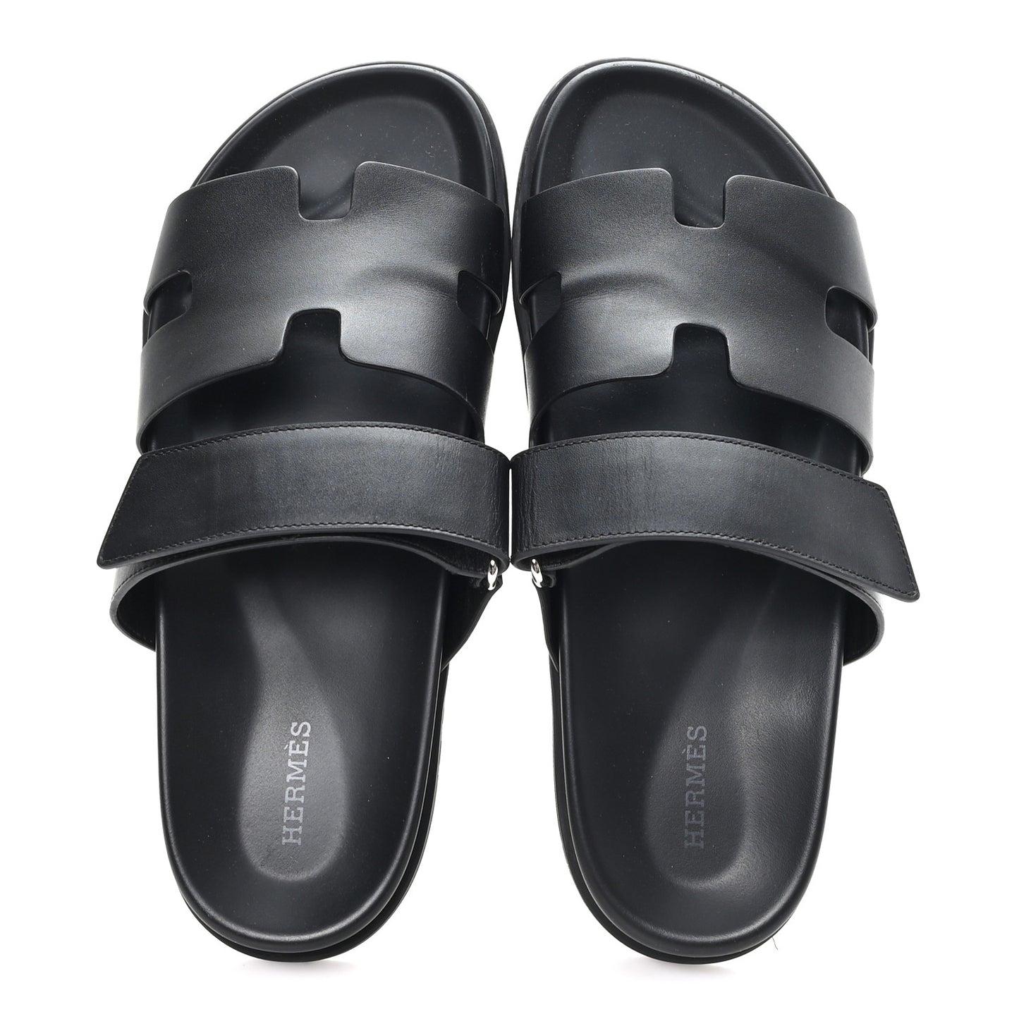 Calfskin Womens Chypre Sandals 41 Black