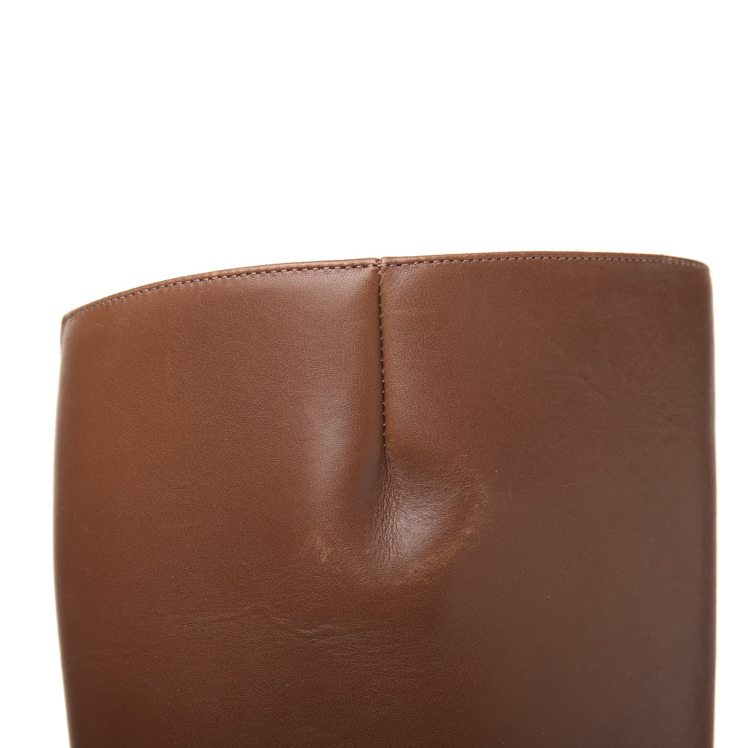 Christian Louboutin Calfskin Brosse Mirabelle 120 Tall Boots 36 Cuoio 10 of 14