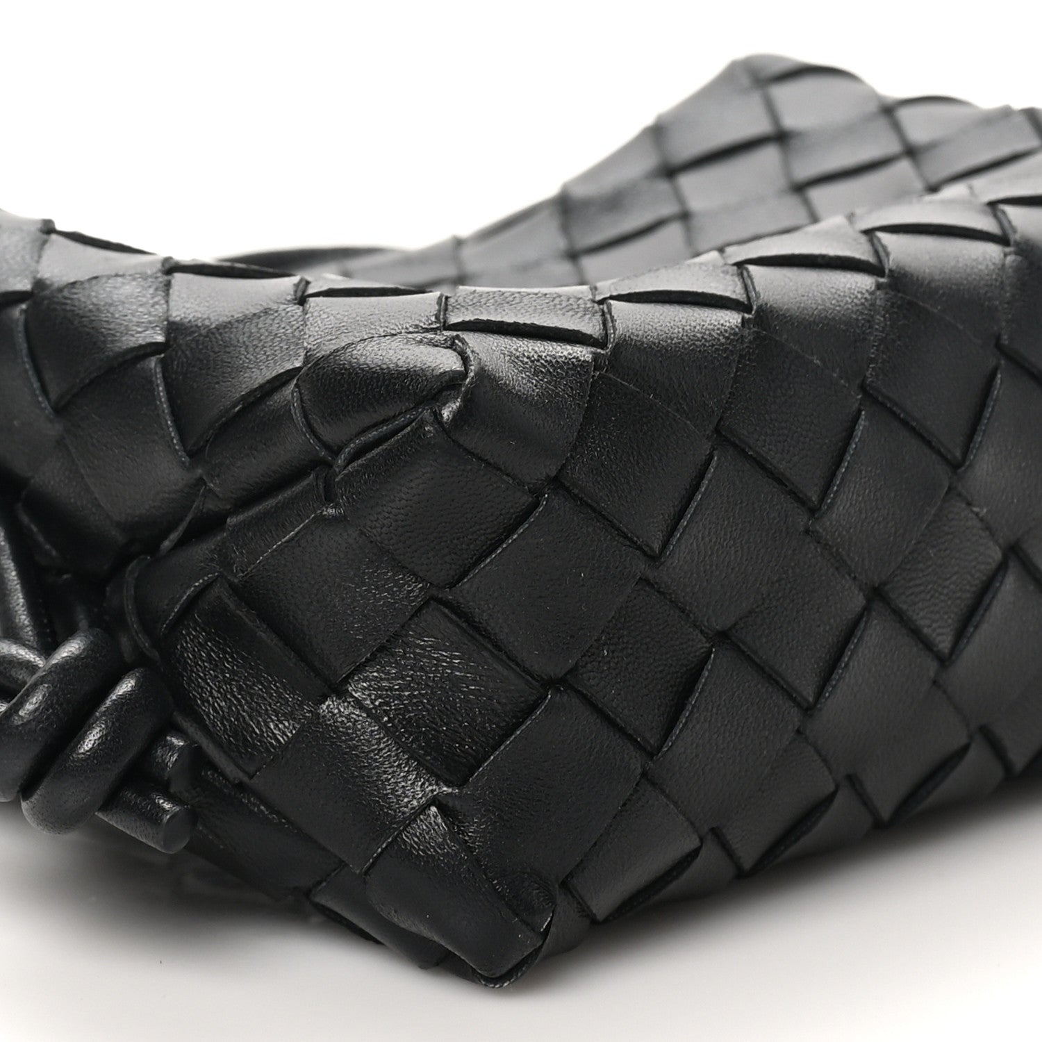 Bottega Veneta Nappa Intrecciato Mini Loop Camera Bag Black 8 of 10
