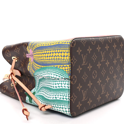 Louis Vuitton LV x YK Monogram Kusama Pumpkin Neonoe MM 8 of 9