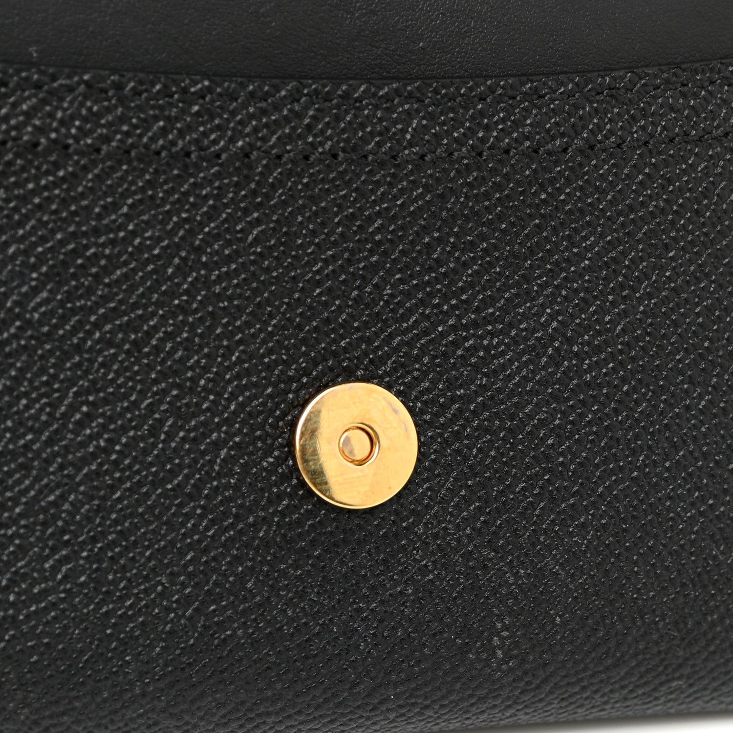 Burberry Grainy Calfskin Henley Wallet On Chain Black 14 of 16
