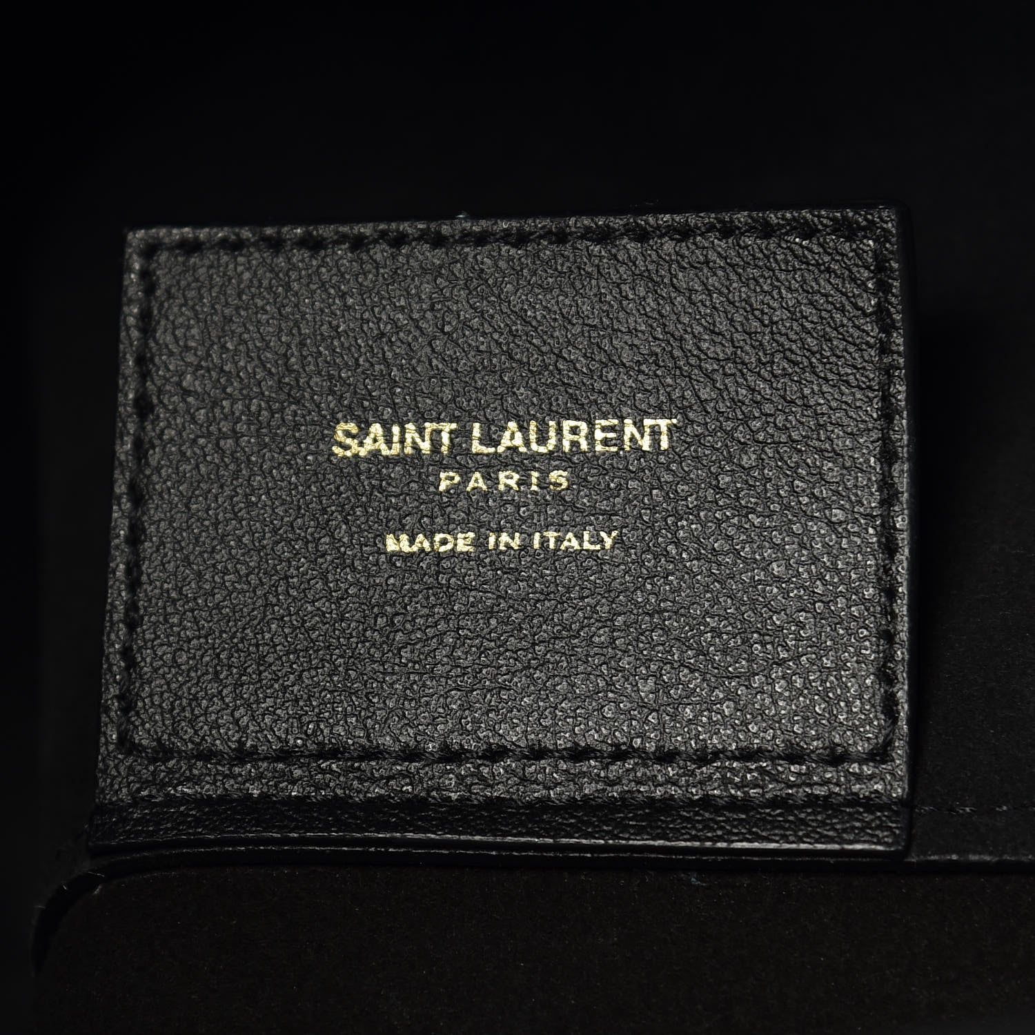 Saint Laurent Calfskin Large Shopping Tote Black 7 of 14