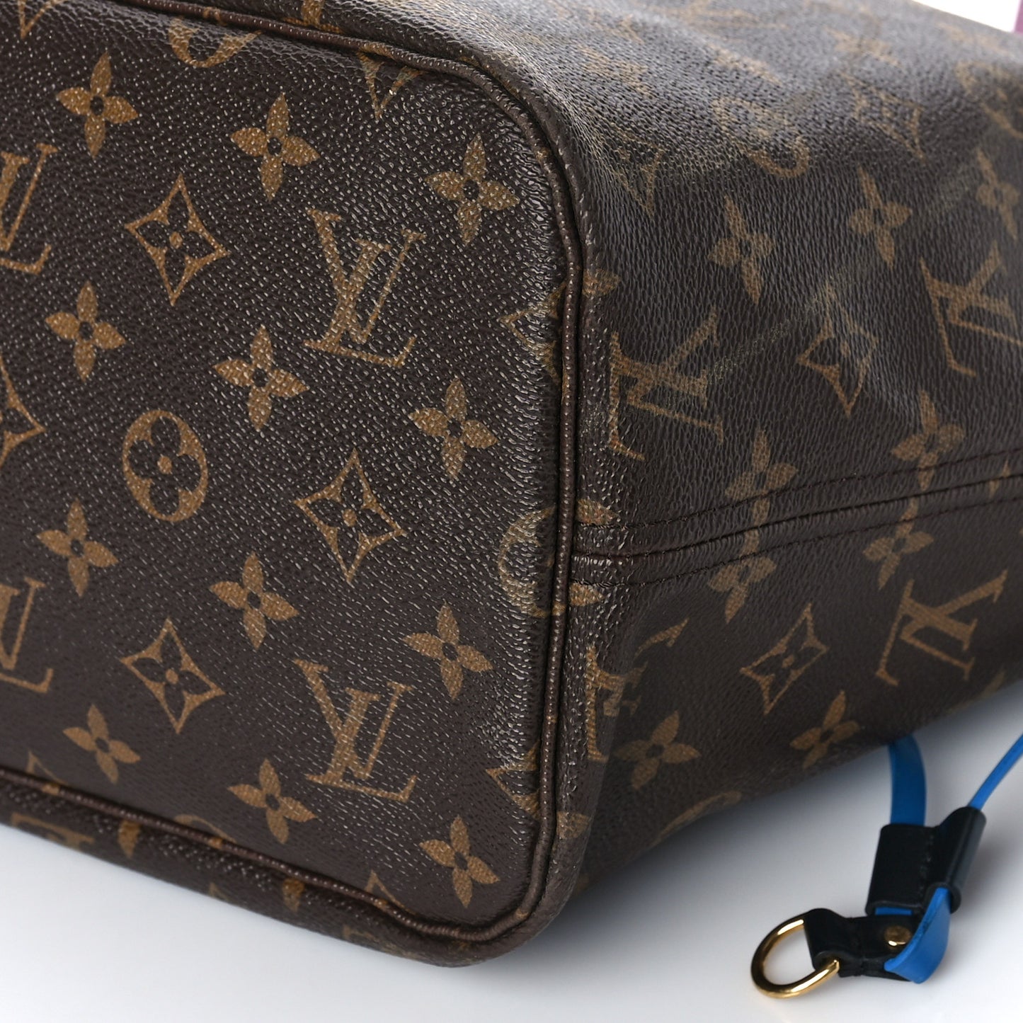 Monogram Totem Neverfull MM Magenta