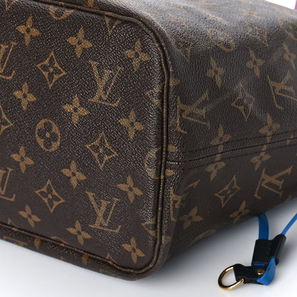 Louis Vuitton Monogram Totem Neverfull MM Magenta 9 of 12
