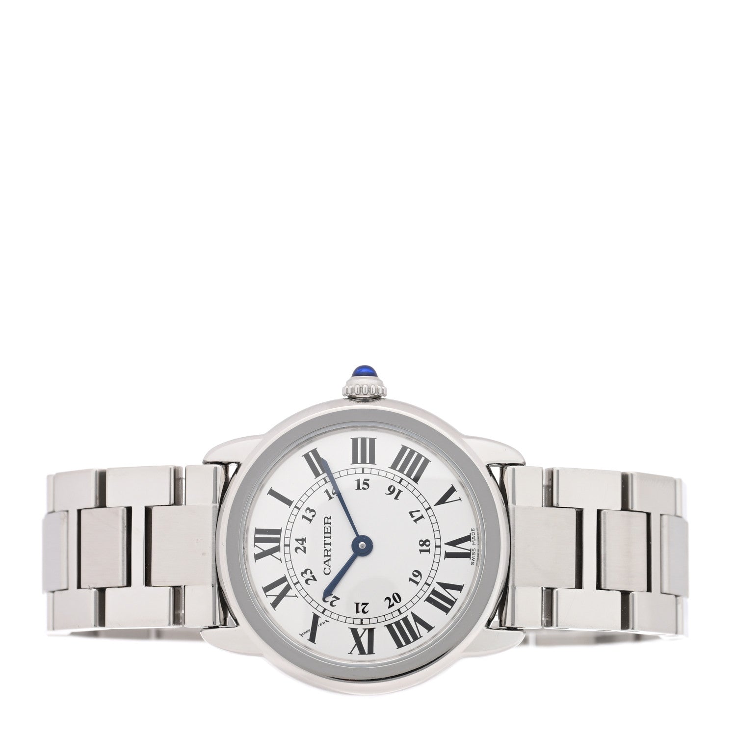 Cartier Stainless Steel 29mm Ronde Solo Quartz Watch 2 of 4