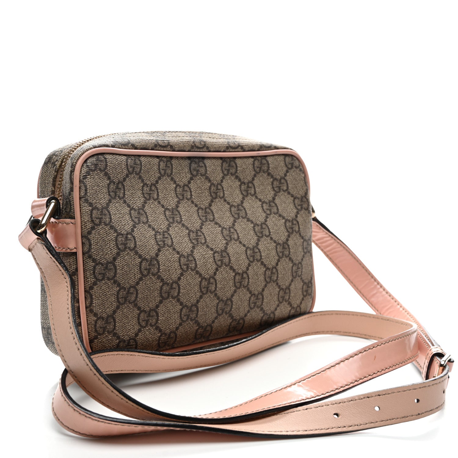 Gucci GG Plus Monogram Small Shoulder Bag Pink 3 of 12