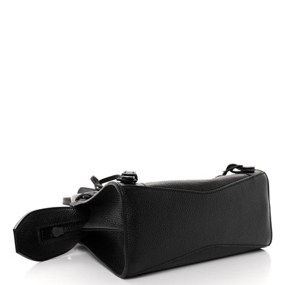 Balenciaga Grained Calfskin Neo Classic Black Hardware Mini City Black 4 of 9