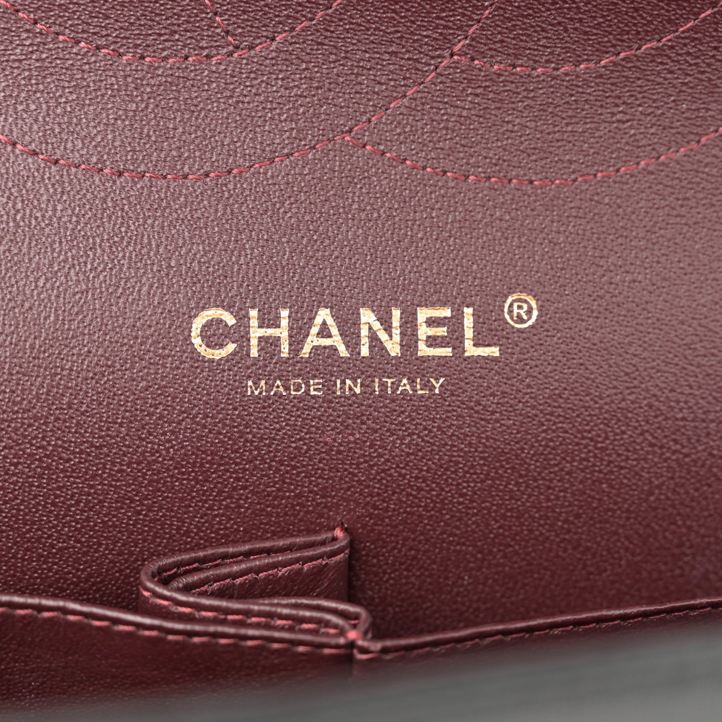 Lambskin Quilted Jumbo Double Flap Black