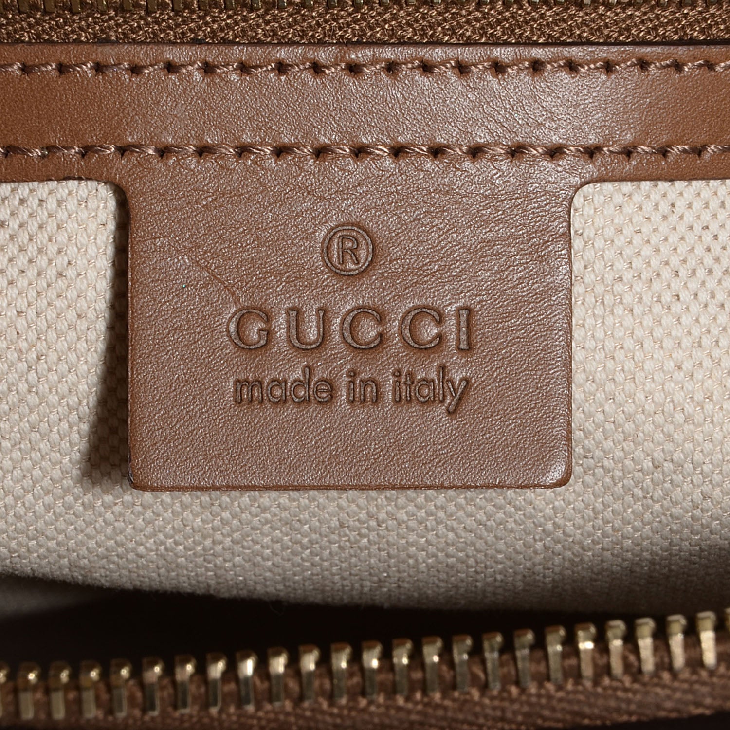 Gucci Monogram Vintage Web Small Boston Maple Brown 6 of 7
