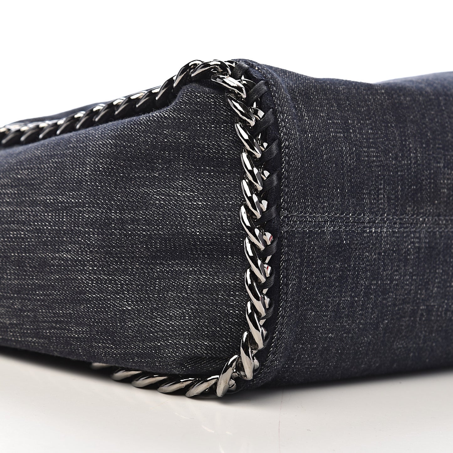 Denim Chain Falabella Tote Blue