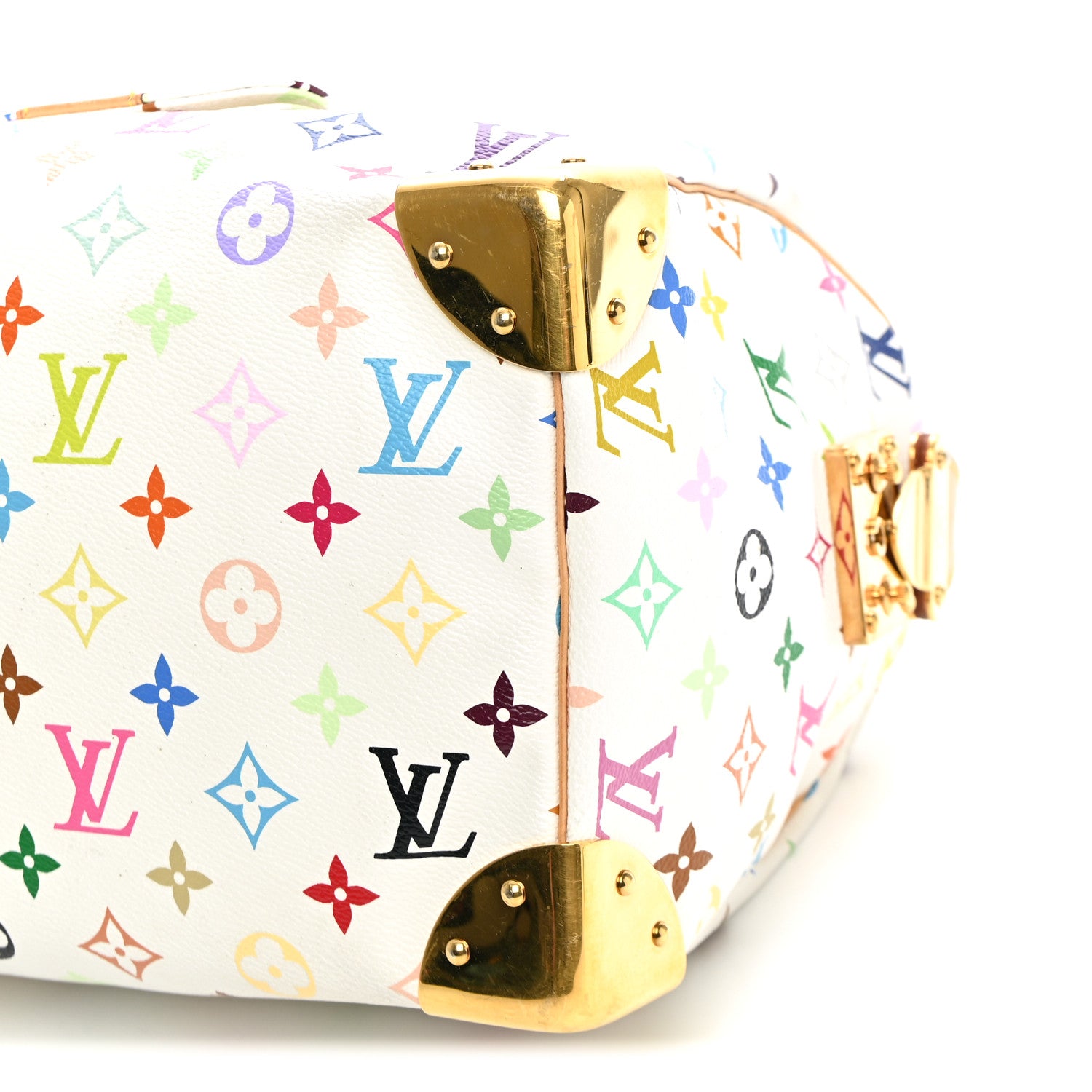 Louis Vuitton Monogram Multicolor Speedy 30 White 8 of 8