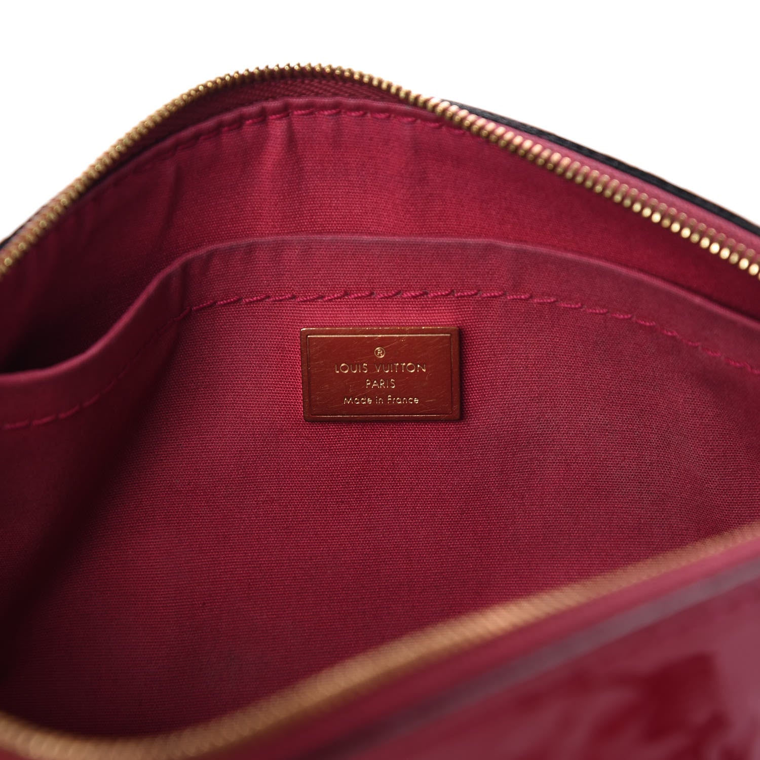 Louis Vuitton Vernis Santa Monica Clutch Magenta 8 of 10