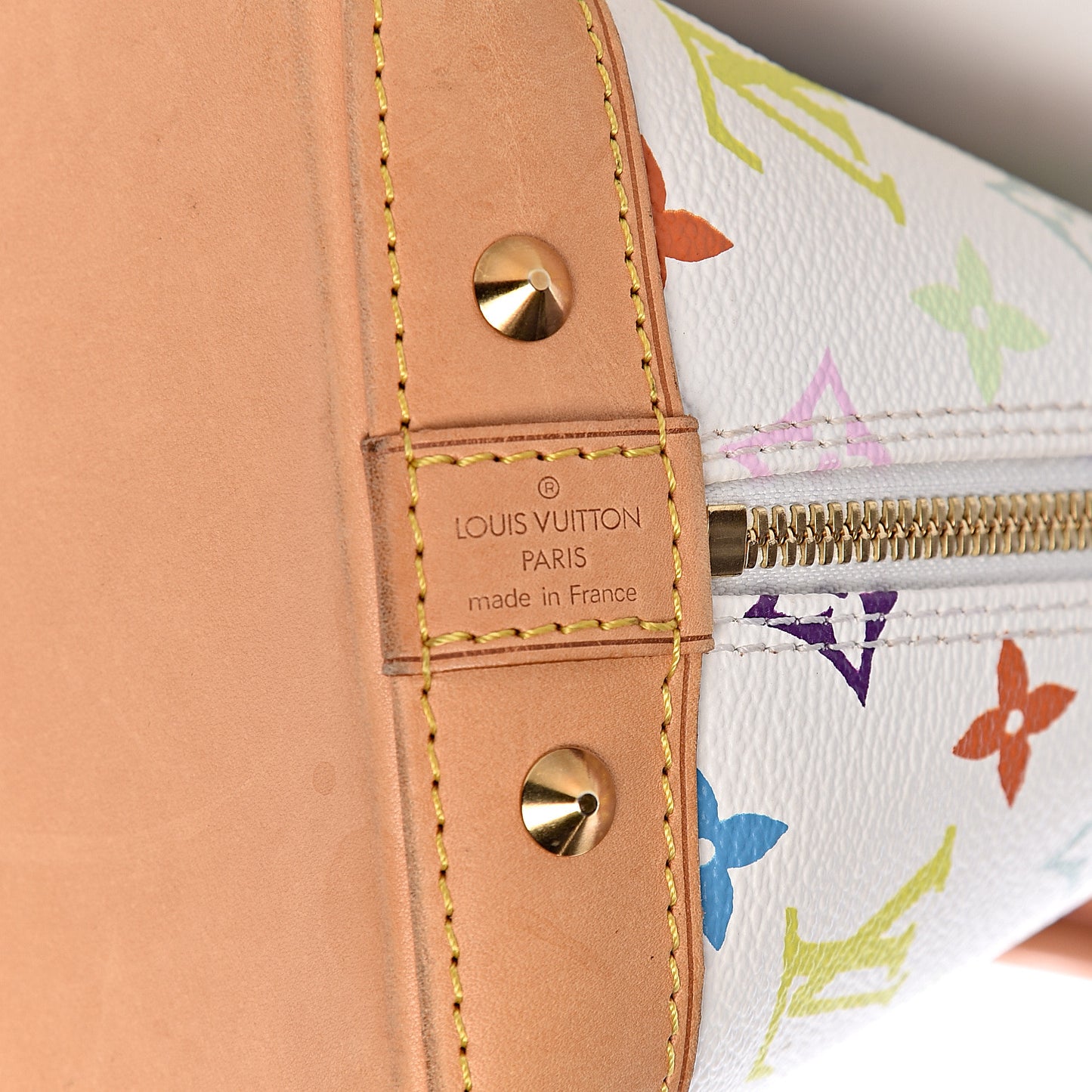 Monogram Multicolor Alma White