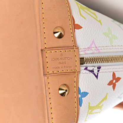 Louis Vuitton Monogram Multicolor Alma White 6 of 12