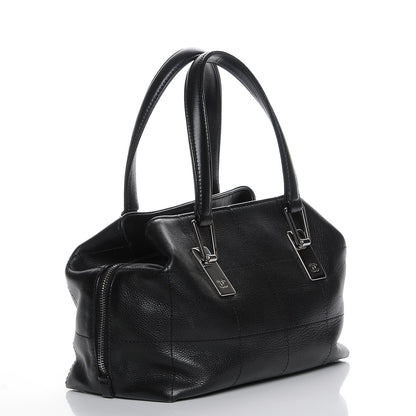 Chanel Caviar Square Stitched Medium Tote Black 3 of 7