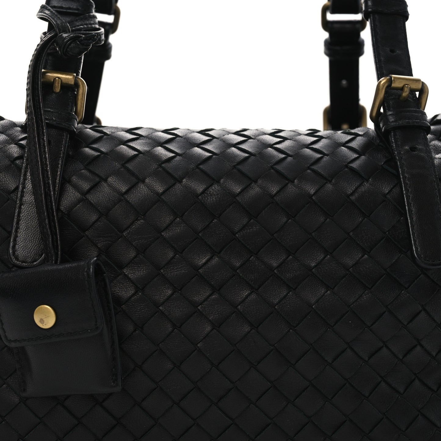 Nappa Intrecciato Montaigne Bag Black