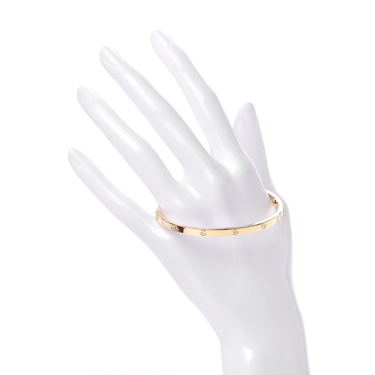 18K Yellow Gold Small LOVE Bracelet 18