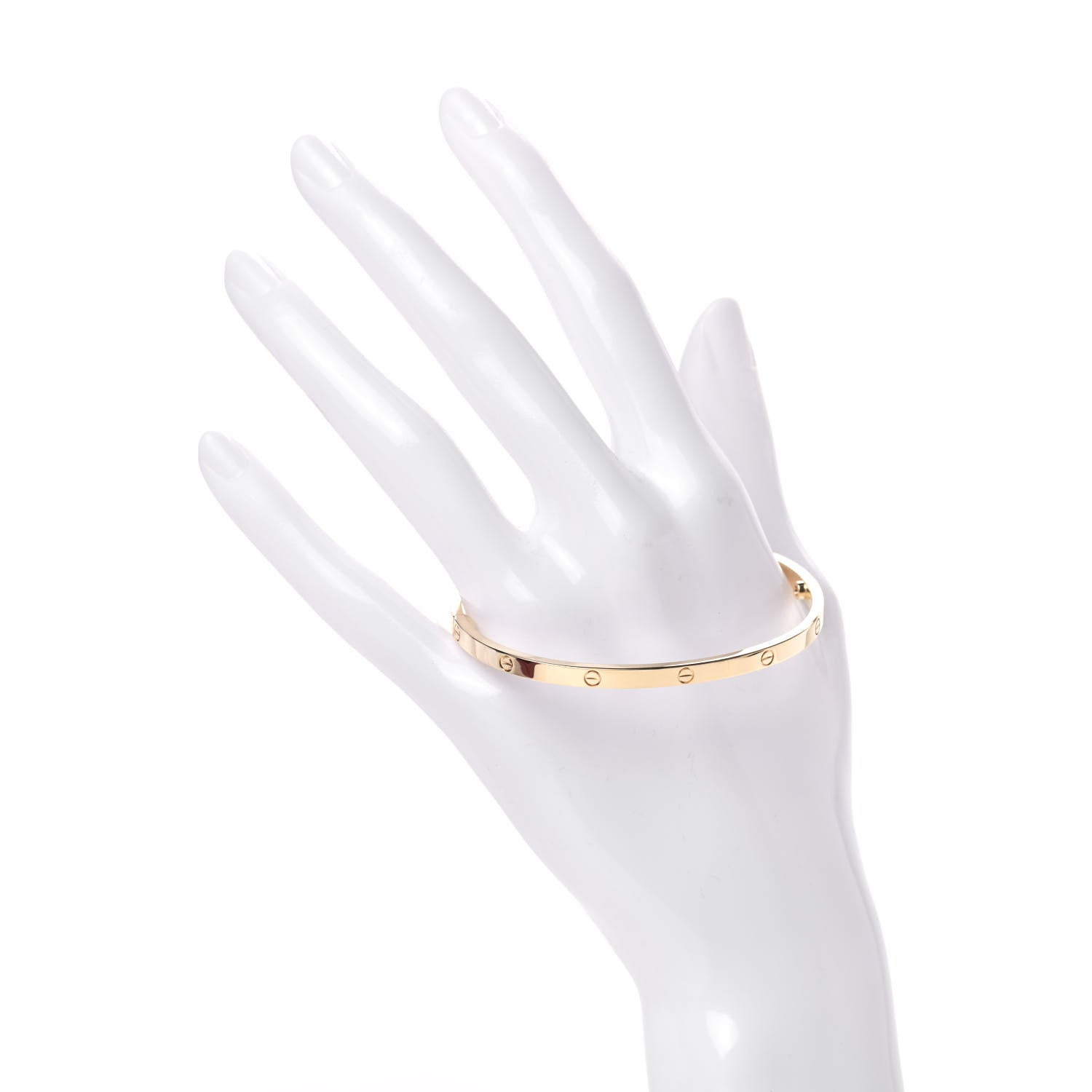 Cartier 18K Yellow Gold Small LOVE Bracelet 18 2 of 5