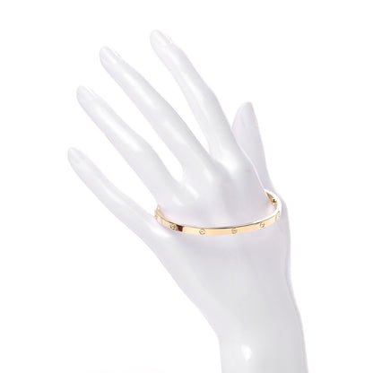 Cartier 18K Yellow Gold Small LOVE Bracelet 18 2 of 5