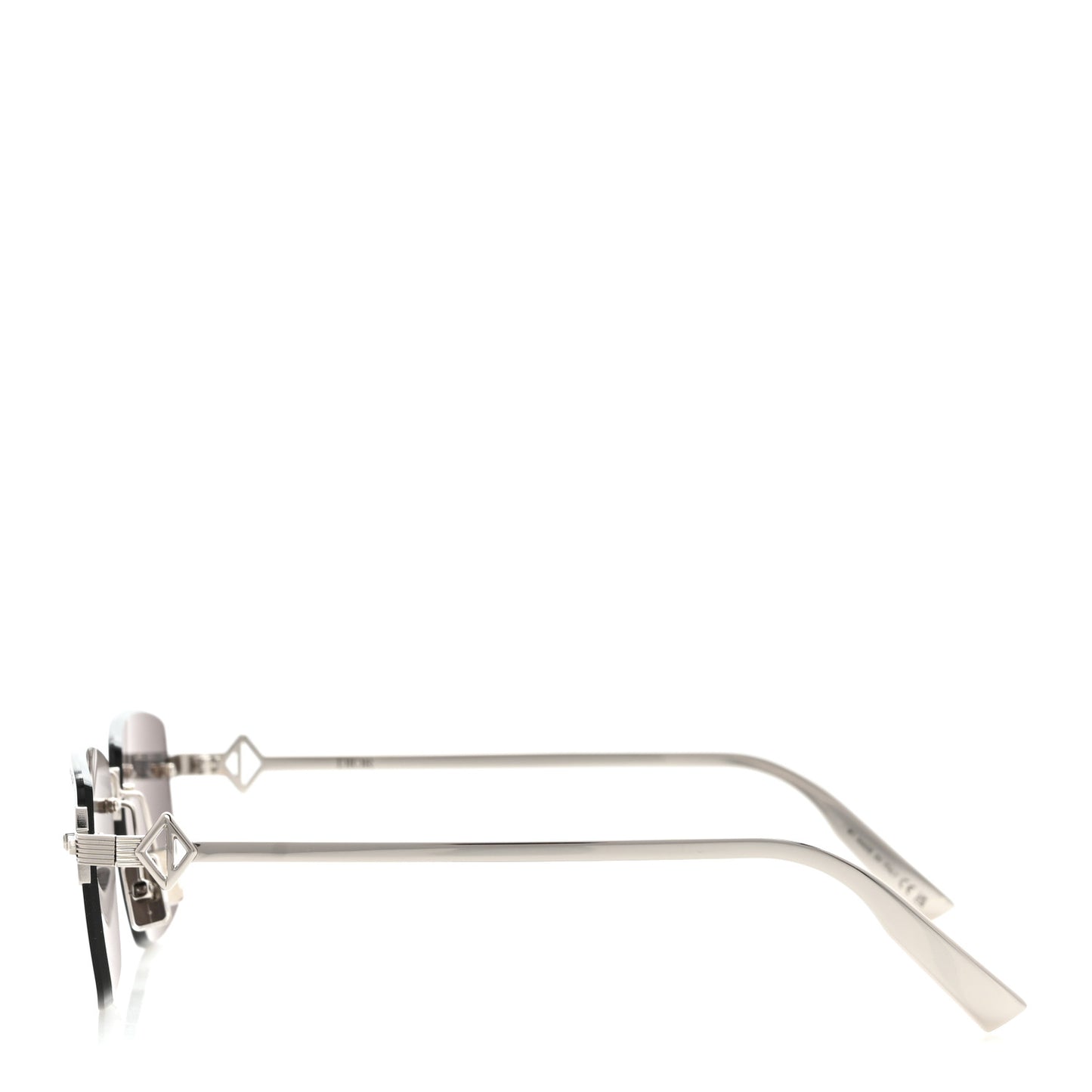 Metal CD Diamond S11U Sunglasses Silver