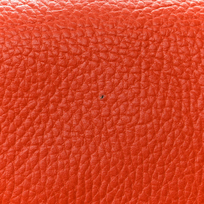 Gucci Dollar Calfskin Medium Swing Tote Sun Orange Pure Red 12 of 14