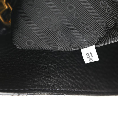 Prada Vitello Daino Side Pocket Hobo Black 7 of 10