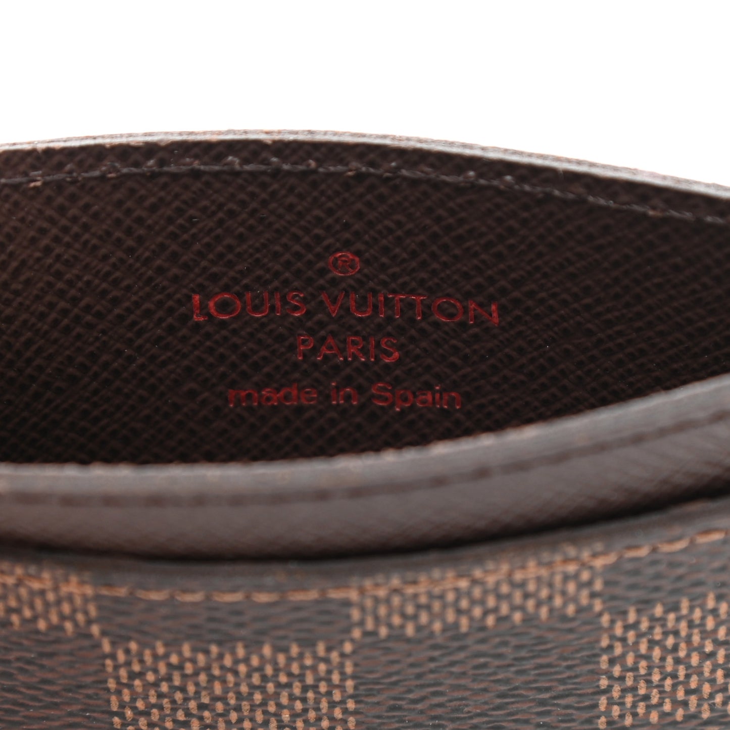 Damier Ebene Card Holder