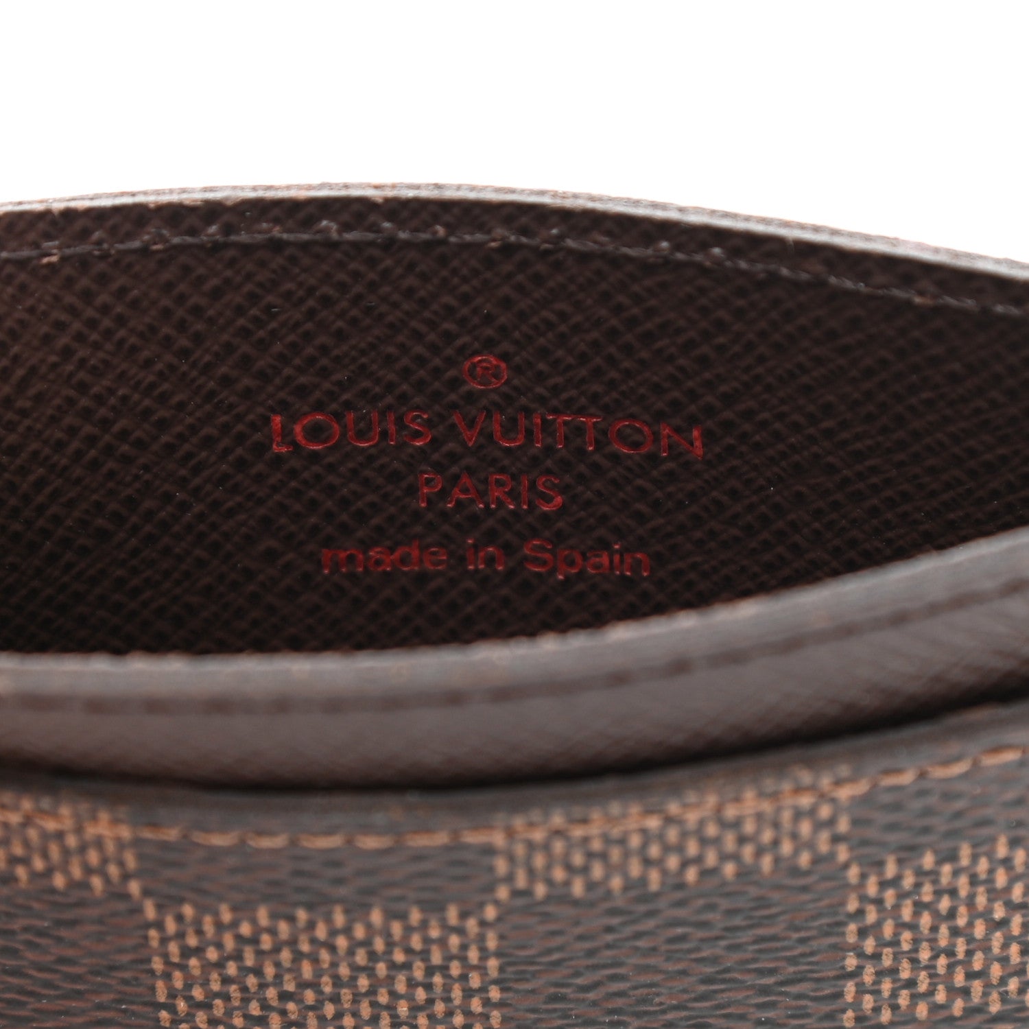 Louis Vuitton Damier Ebene Card Holder 6 of 6