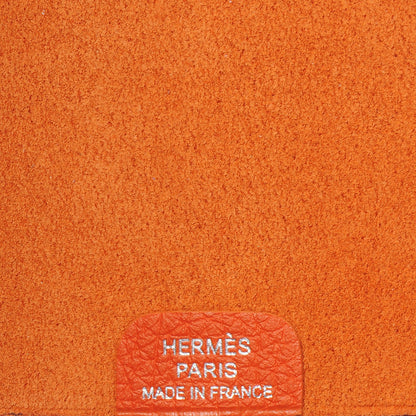 Hermes Togo Ulysse PM Notebook Cover Orange 7 of 12
