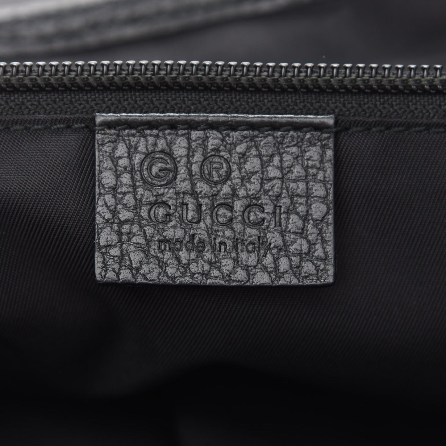 Nylon Monogram Double Buckle Flap Messenger Bag Black