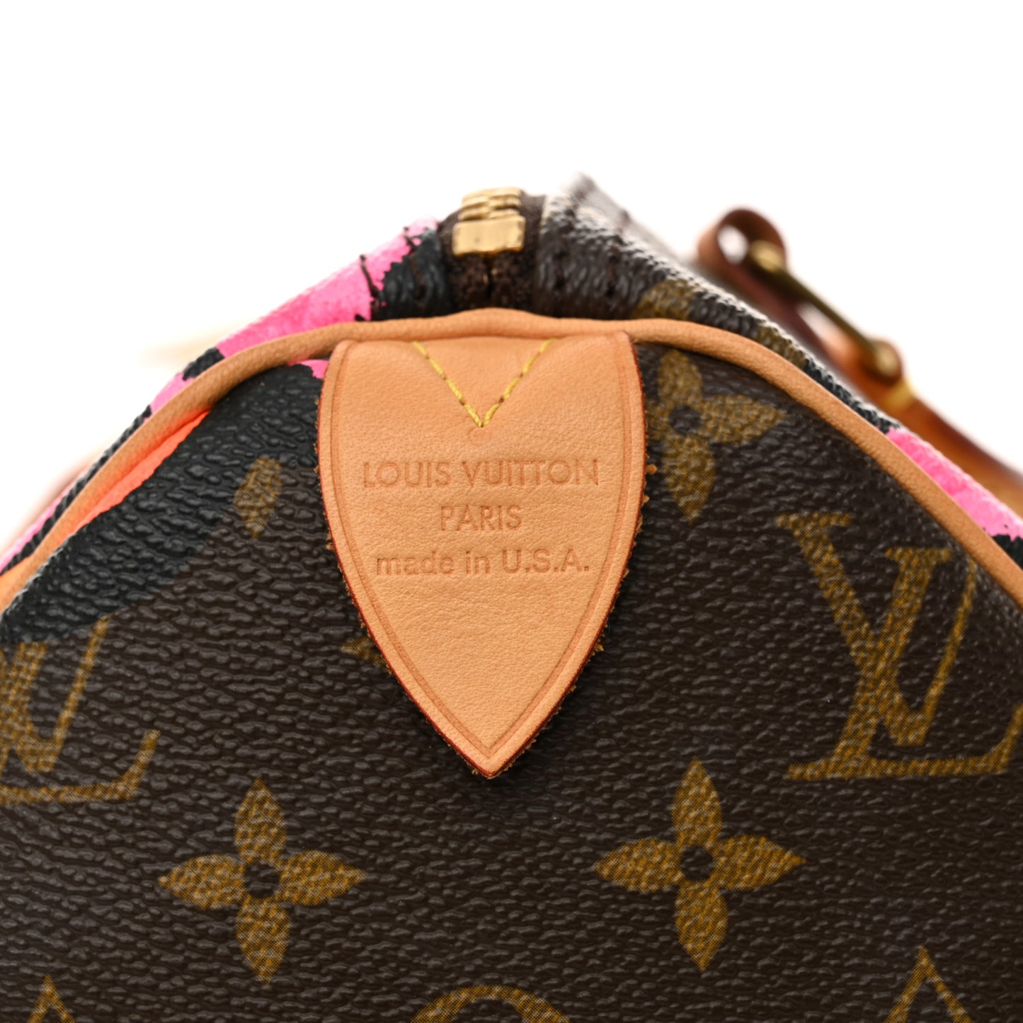 Monogram Roses Speedy 30