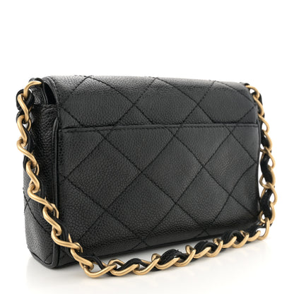 Chanel Caviar Quilted Mini Flap Black 3 of 14