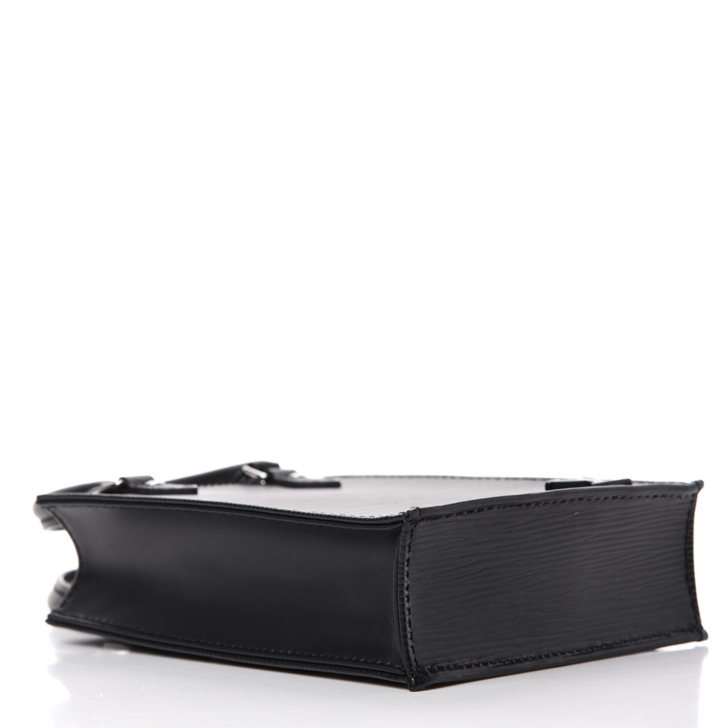 Louis Vuitton Epi Petit Sac Plat Black 4 of 10
