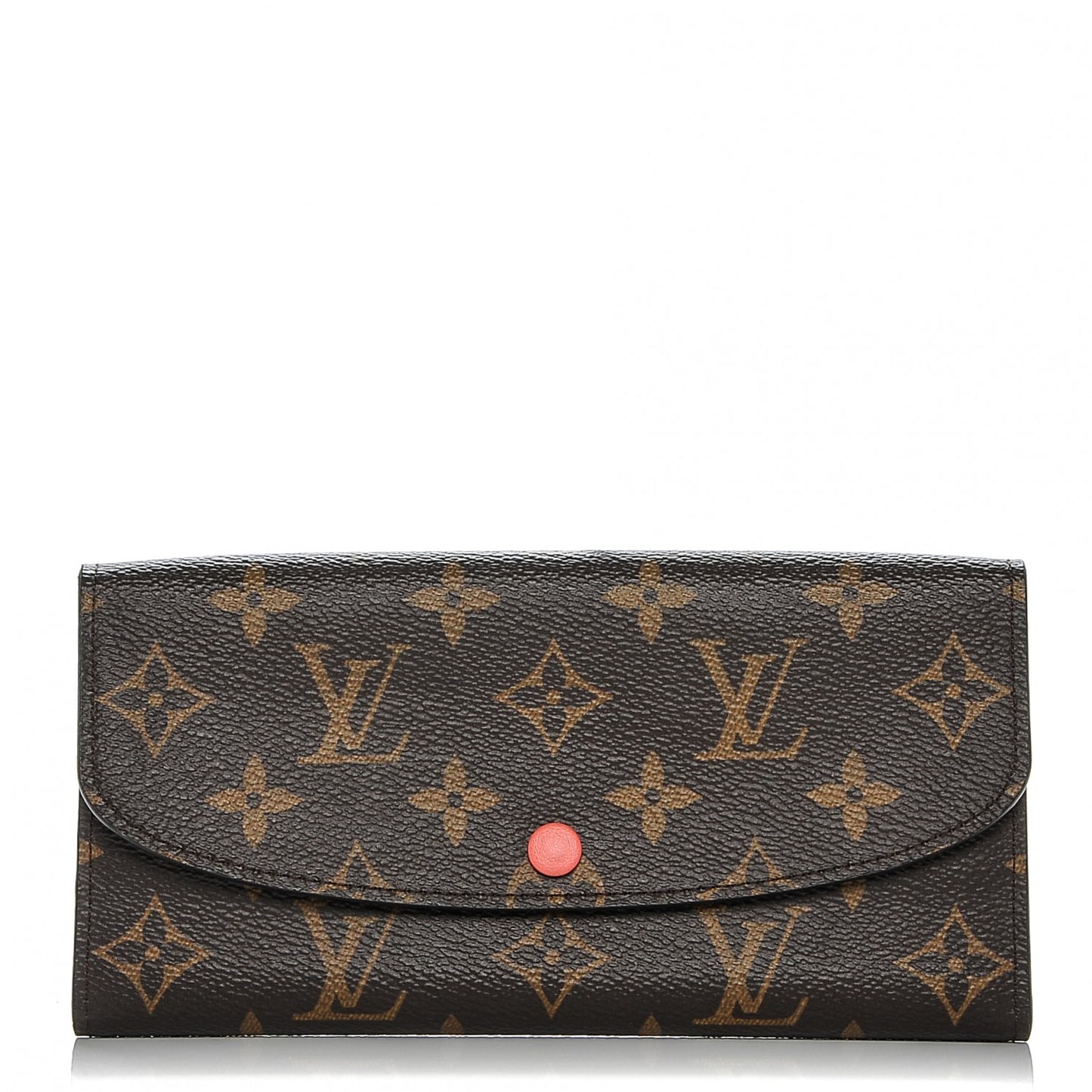 Monogram Emilie Wallet Poppy