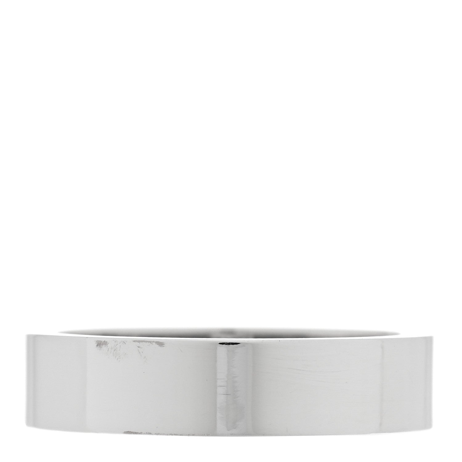 Hermes 18K White Gold Diamond Kelly Ring 53 6.5 3 of 5