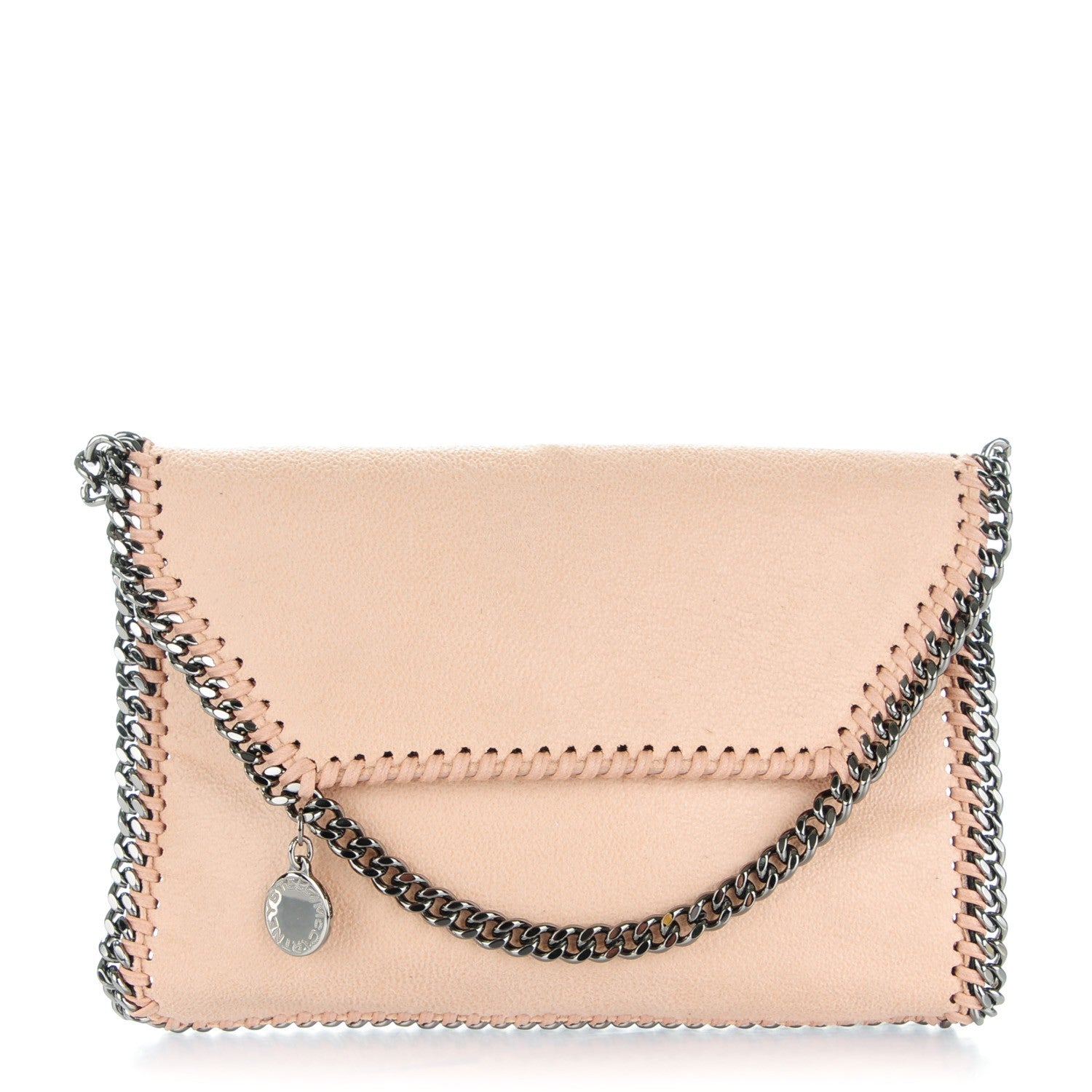 Stella McCartney Shaggy Deer Falabella Mini Crossbody Bag Powder 1 of 7