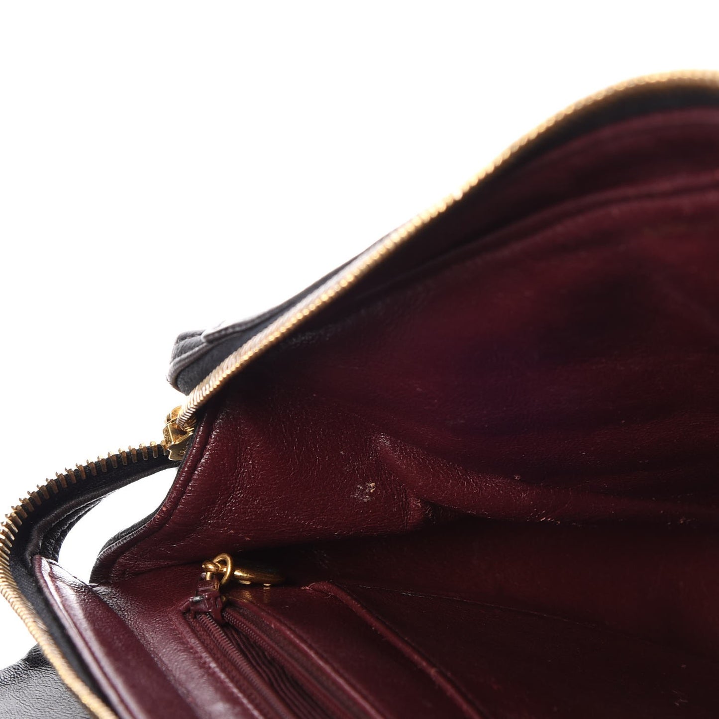 Lambskin Quilted Backpack Black