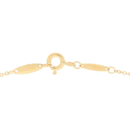 Tiffany 18K Yellow Gold Diamond .08ct Elsa Peretti Diamonds by the Yard Pendant Necklace 4 of 6