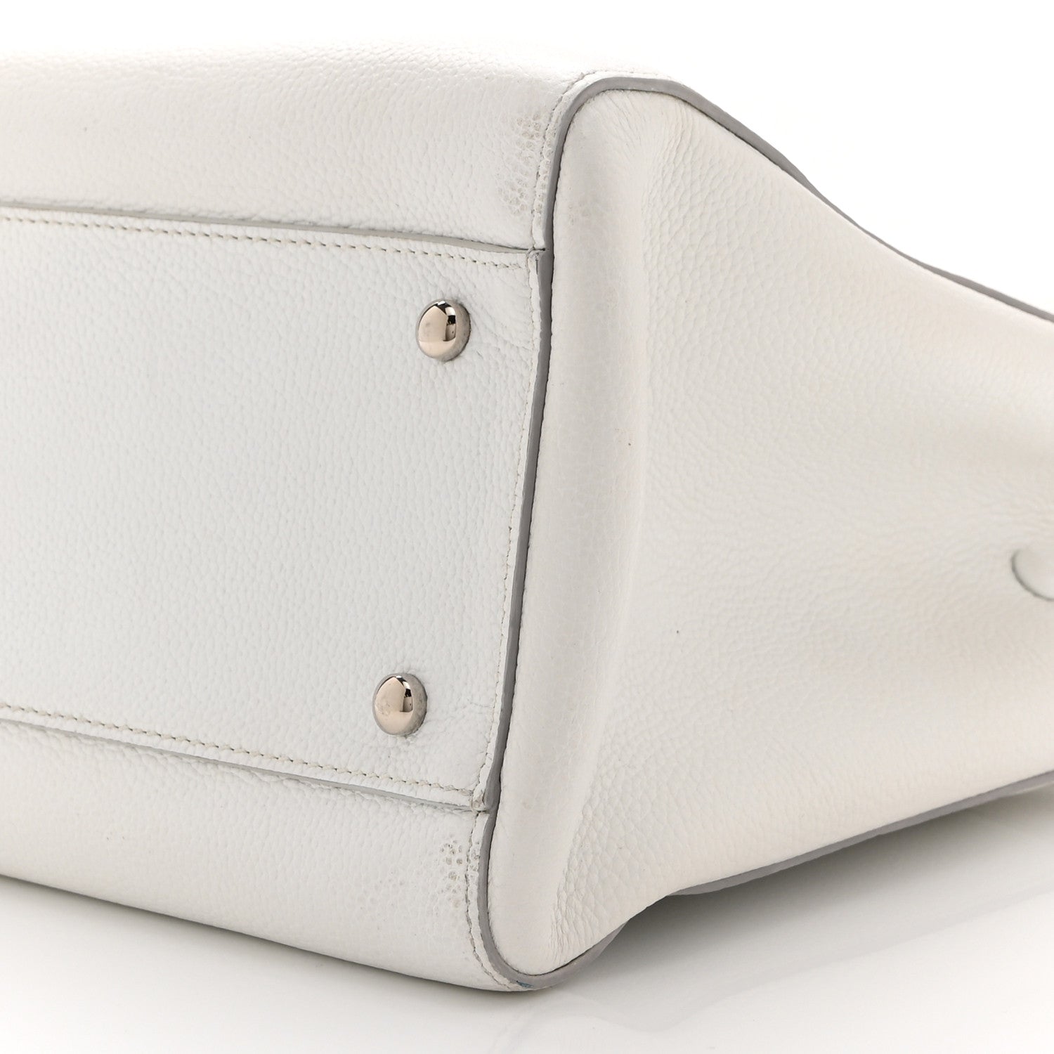 Chanel Grained Calfskin Small Neo Executive Shopper Tote White 10 of 13