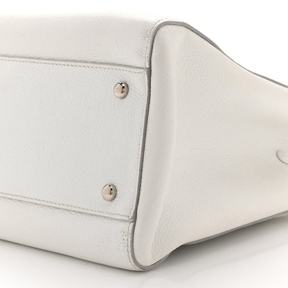 Chanel Grained Calfskin Small Neo Executive Shopper Tote White 10 of 13