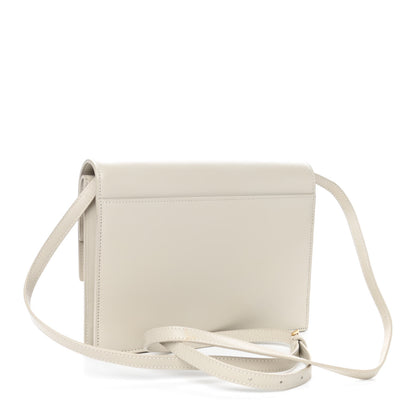 Saint Laurent Smooth Calfskin Tuc Mini Bag Crema Soft 2 of 5